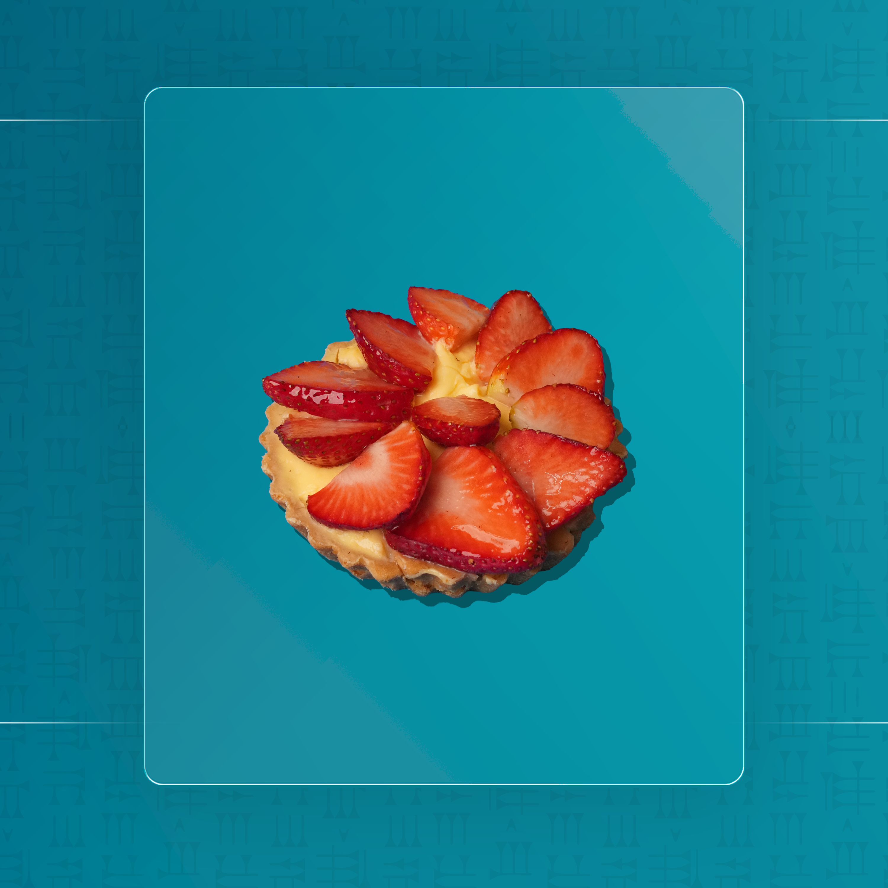 تارت فراولة مع كريمة الباتسير