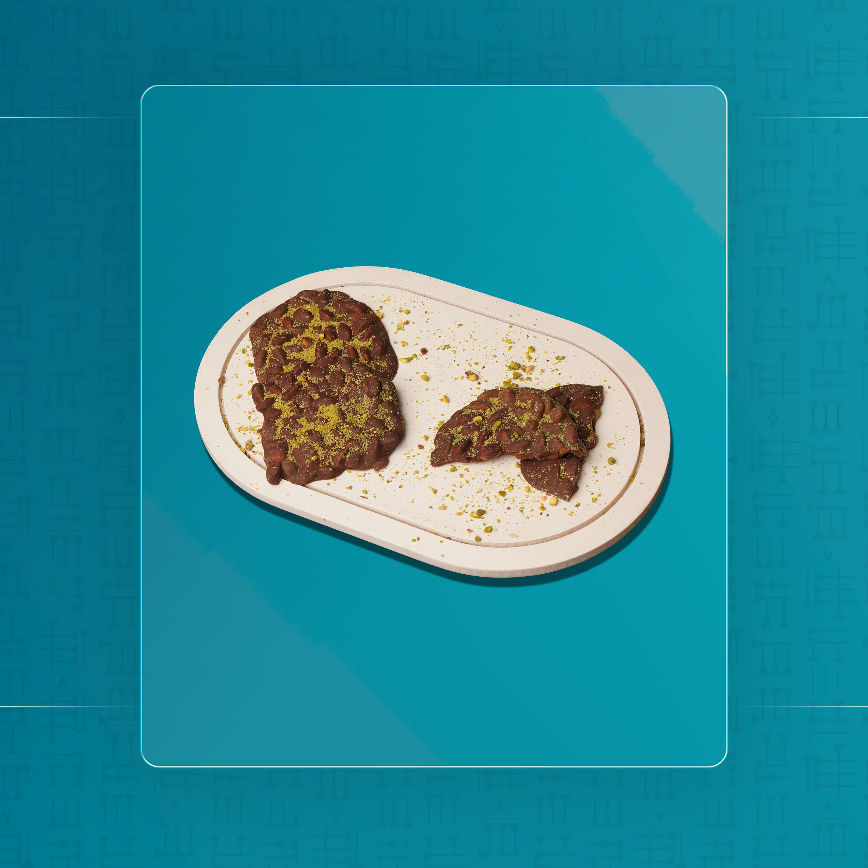 اسات حلبي مغطسة بالشوكولا البلجيكية